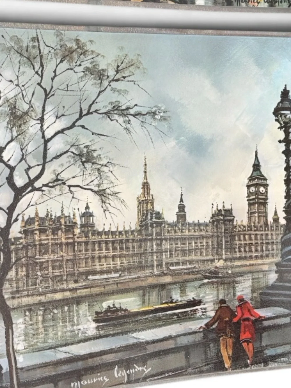 1976 KRISART Vintage London Landmark Placemats -Set of 4 made in France